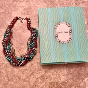 Stella & Dot Multicolor Beaded Necklace